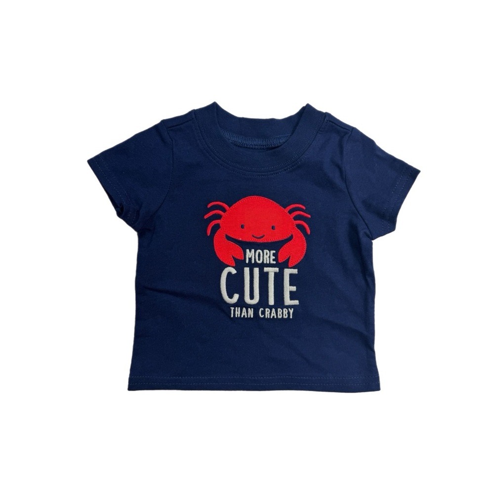 Cute Baby Clothing Set with Shark and Crab Designs - Picture 3 of 4